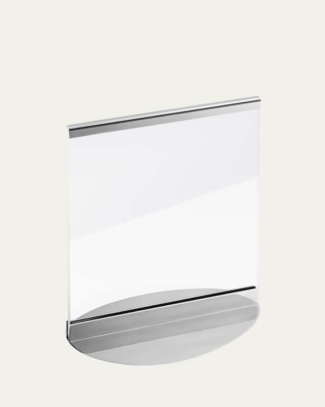 Sky Stainless Steel Photo Frame, 5" x 7"